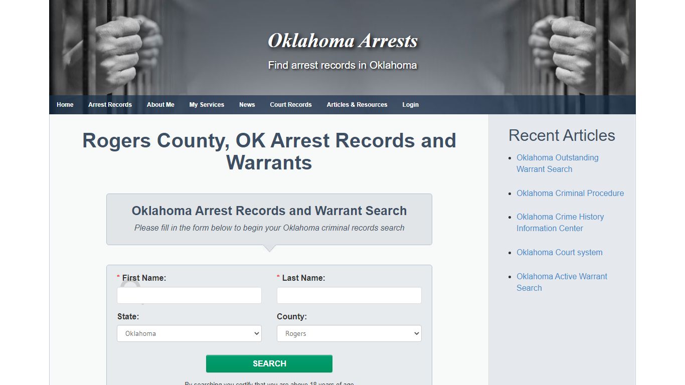 Rogers County, OK Arrest Records and Warrants - Oklahoma ...